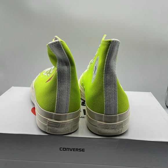 Converse
x Comme des Garçons Chuck 70 Hi AC "Bright Green" sneakers - Picture 6 of 9